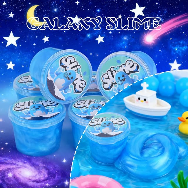 Detalle 2 de Blue Slimes 24 Pack