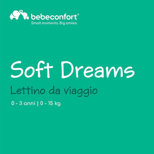 Detalle 2 de Bebeconfort Soft Dreams Lettino pieghevole 60x120 cm per bambini