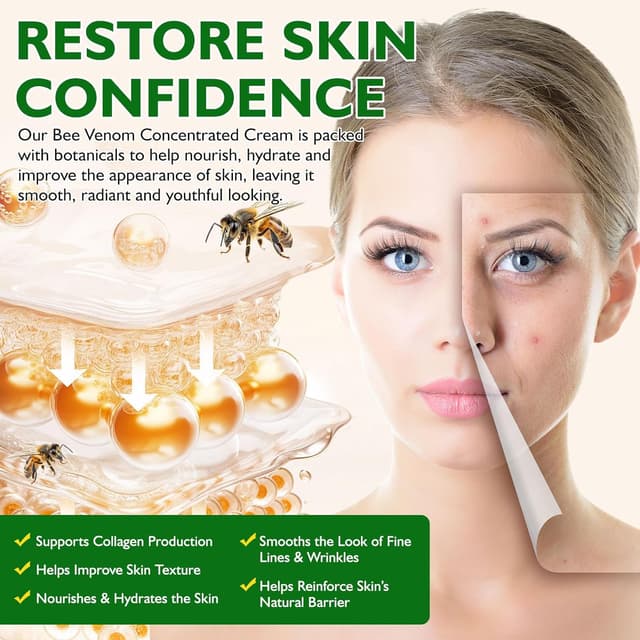 Detalle 2 de Bee Venom Cream 120g wart & tag remover