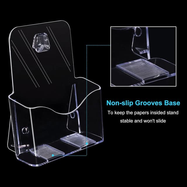 Thumbnail 3 de Srvnpioy Soporte folletos A5 paquete 2