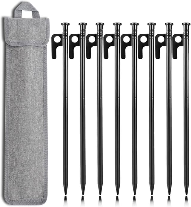 Imagen de goldmiky Piquets de Tente Robustes 25 cm en OfertitasTOP