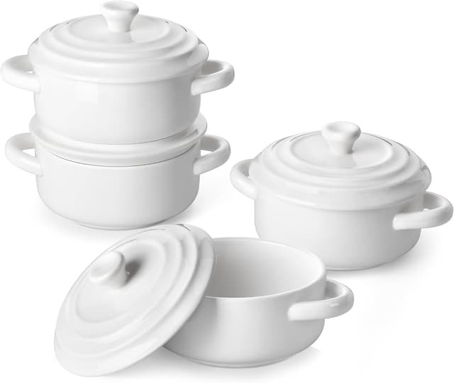 Imagen de MALACASA Mini Cocotte Set 14 OZ 🍲 en OfertitasTOP