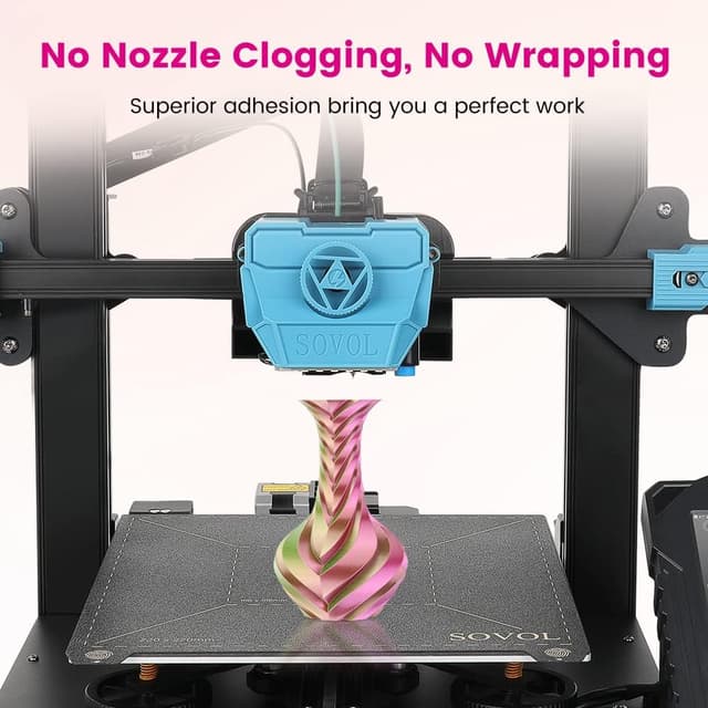 Thumbnail 1 de Sovol PLA Filament Silk Tri-Colour 1.75mm 1kg 🎨