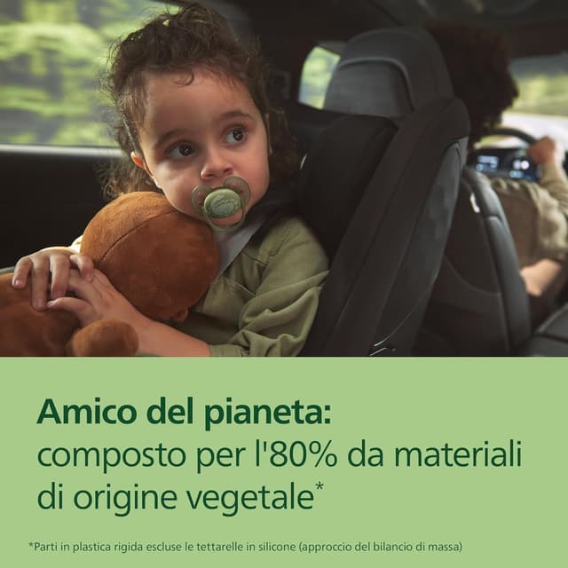 Detalle de Philips Avent Ultra Soft SCF093/07 – Ciuccio ortodontico con scudo flessibile e morbido silicone (confezione da 4)