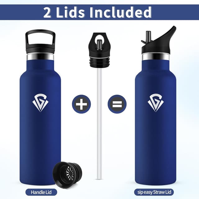 Detalle 2 de Botella Agua Acero Inoxidable 500ml