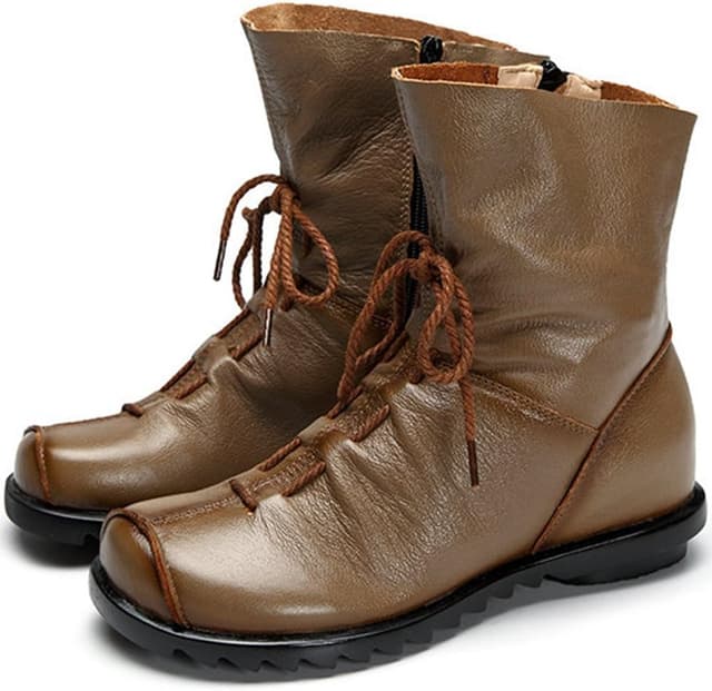 Detalle 1 de Clarsunny Soft Casual Leather Ankle Boots