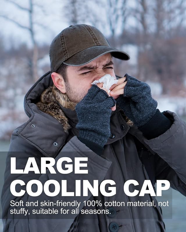 Thumbnail 6 de Zylioo XL/XXL Washed Cotton Baseball Cap for Big Heads (Washed Denim Look)