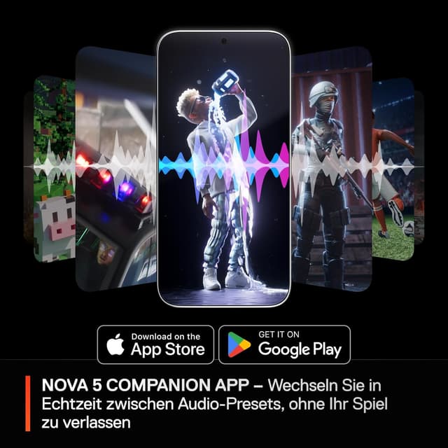 Detalle de SteelSeries Arctis Nova 5P Wireless Gaming-Headset