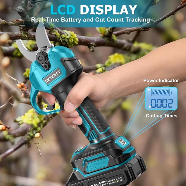 Thumbnail 5 de BETENST Tijeras de Podar 21V 2 baterías