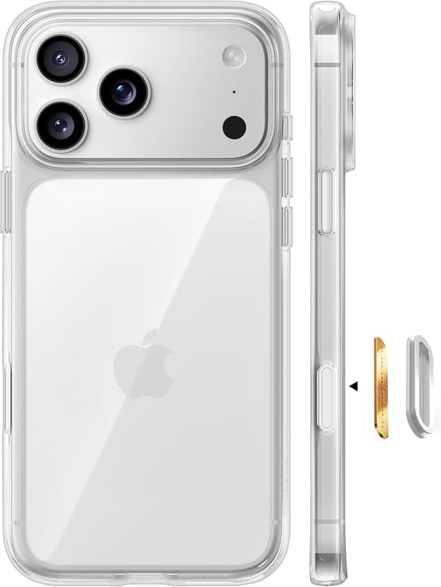 Imagen de TORRAS Diamond iPhone 17 Pro Max Hülle, transparent en OfertitasTOP