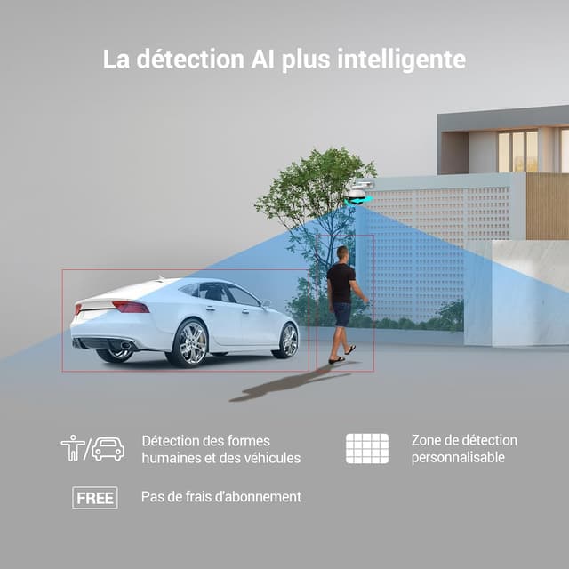 Detalle de EZVIZ C8W Pro 5MP caméra extérieure