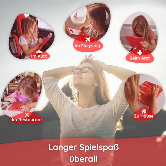 Detalle 2 de Mamas Reise Hacks Magnet Spiel 21,5Ă17,5 cm đ§Č