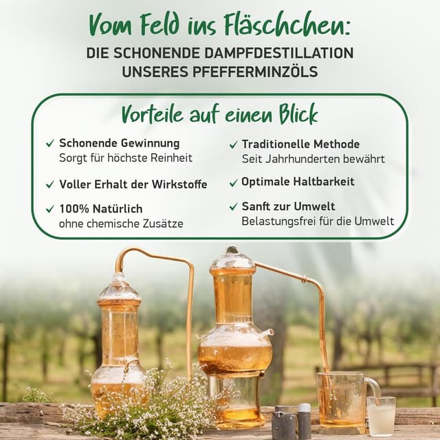 Detalle de Bio Pfefferminzöl Pfefferminzöl natürlich