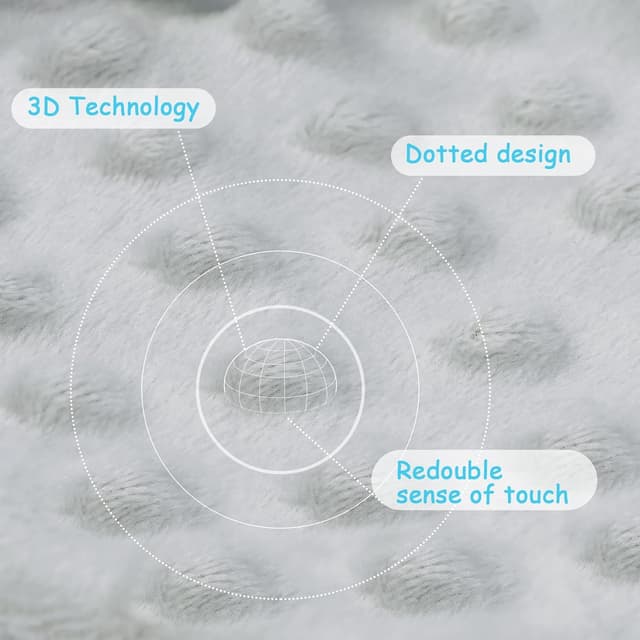 Detalle 1 de Vicloon Schmusetuch Elefant Kuscheltuch 26 x 26 cm