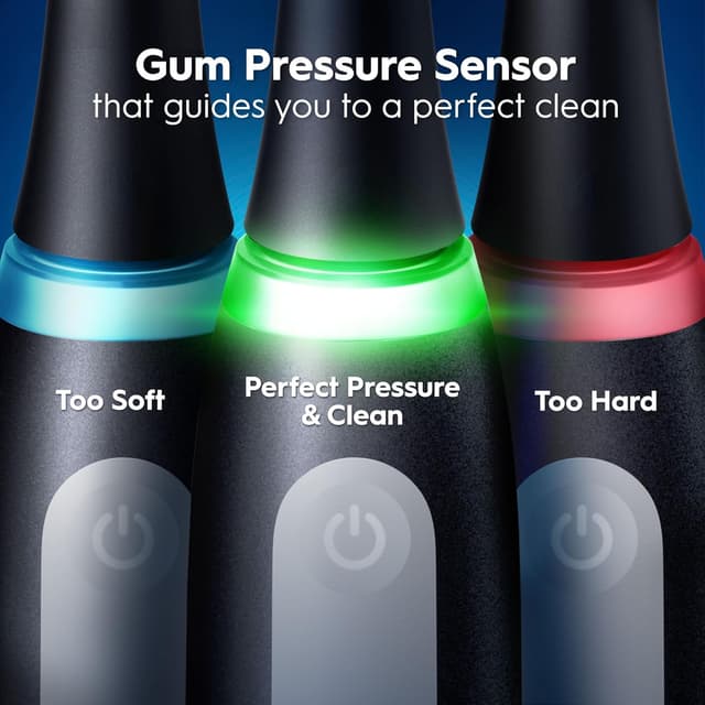 Detalle 2 de Oral-B iO 3 Matt Black Electric Toothbrush