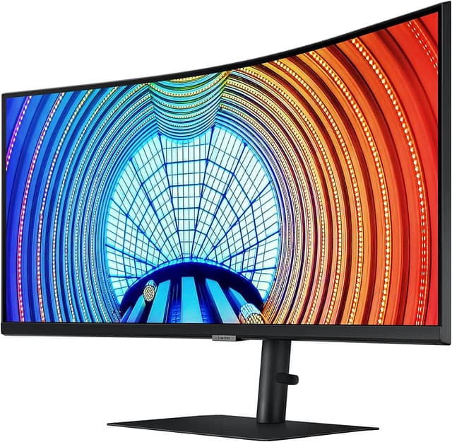 Detalle de Samsung Viewfinity S65UA 34-inch Curved UltraWide QHD Monitor (USB-C, 100Hz, HDR10)