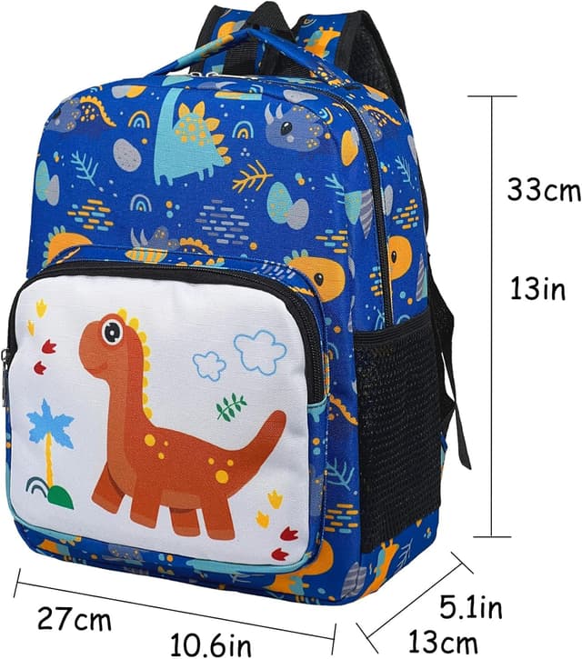 Detalle de POWOFUN 13 Inch Kids Toddler Preschool Travel Backpack (Cute Cartoon Schoolbag)