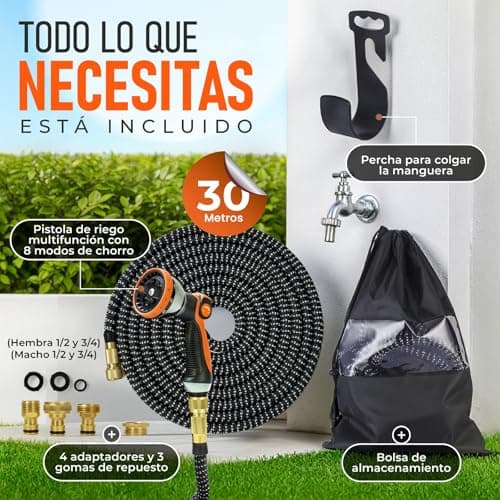 Thumbnail 1 de Becalia Manguera Extensible 15 m 🌿