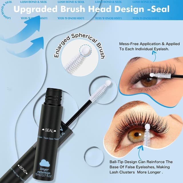 Thumbnail 3 de KEVKEV Lash Cluster Glue Clear 10ML