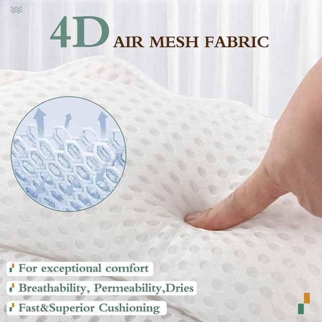 Thumbnail 3 de RUVINCE Bath Pillow Ergonomic with 6 suction cups