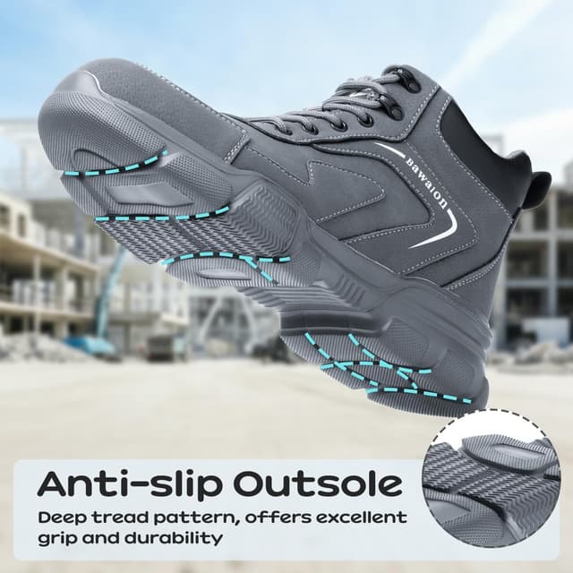 Thumbnail 5 de Bawalon safety boots with steel cap protection