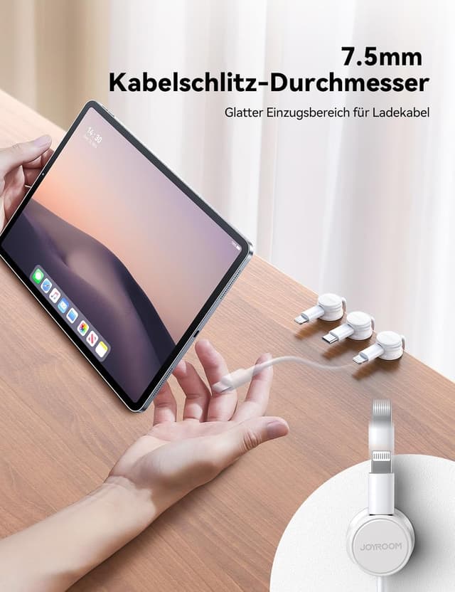 Detalle 2 de JOYROOM 6 Stück Kabelhalter 7,5 mm