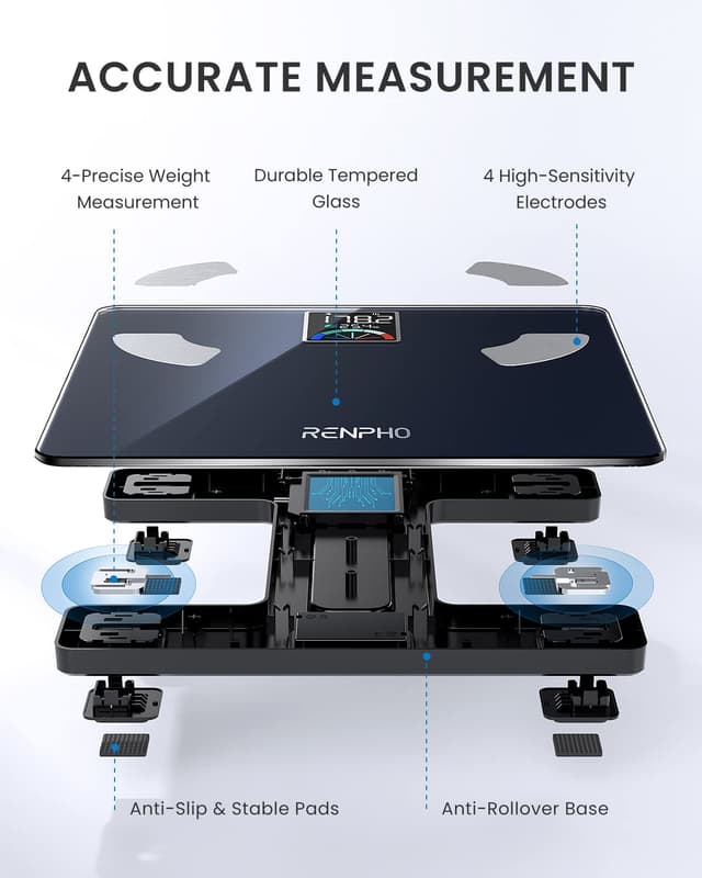 Thumbnail 5 de RENPHO Elis 1 body fat scale 13-parameter