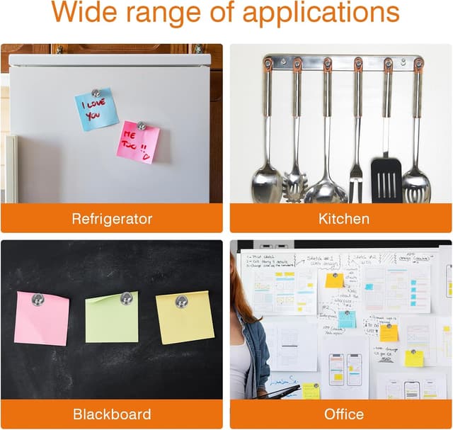 Thumbnail 4 de AiQInu 24 Magneti Neodimio 12x16 mm potente