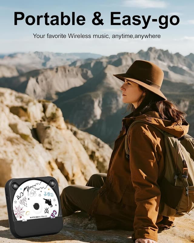 Thumbnail 4 de ENVYCLOUD portable CD player 6h