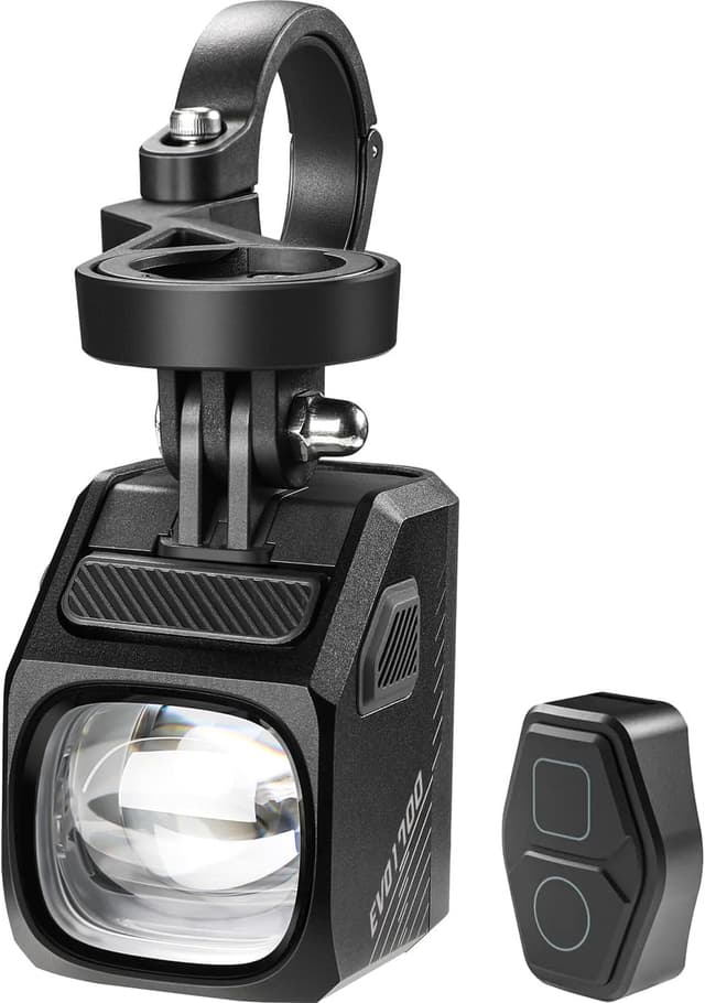 Detalle de MagicShine fanalino anteriore a LED bianco EVO 1700 nero USB-C con telecomando