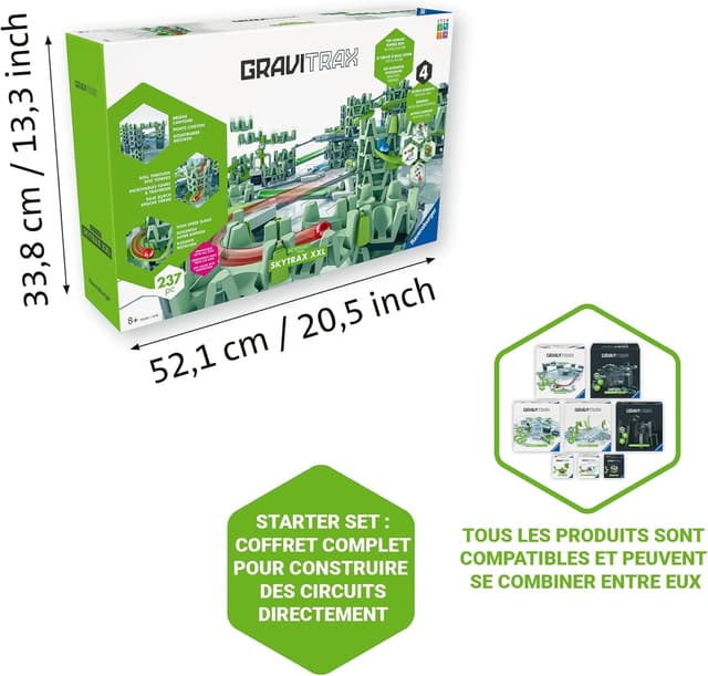 Thumbnail 5 de Ravensburger Gravitrax Skytrax 128 pièces