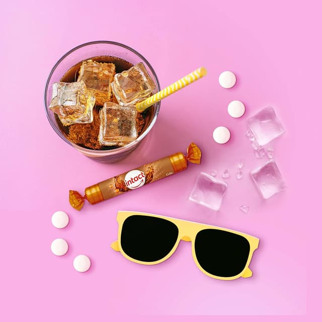 Thumbnail 4 de intact Traubenzucker Cola ohne Koffein 15 Rollen