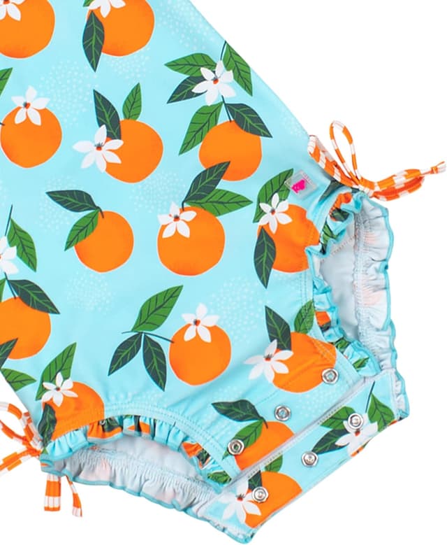 Thumbnail 4 de RuffleButts Floral Rash Guard 50