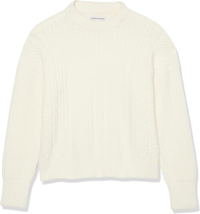 Thumbnail 5 de Amazon Essentials Soft-Touch Cable Crewneck Sweater