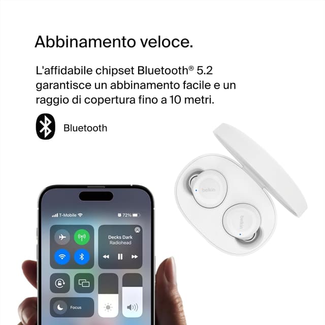 Thumbnail 2 de Belkin SoundForm Bolt 28 ore auricolari true wireless