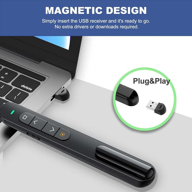 Detalle 2 de QUI Presentation Clicker 328ft Range