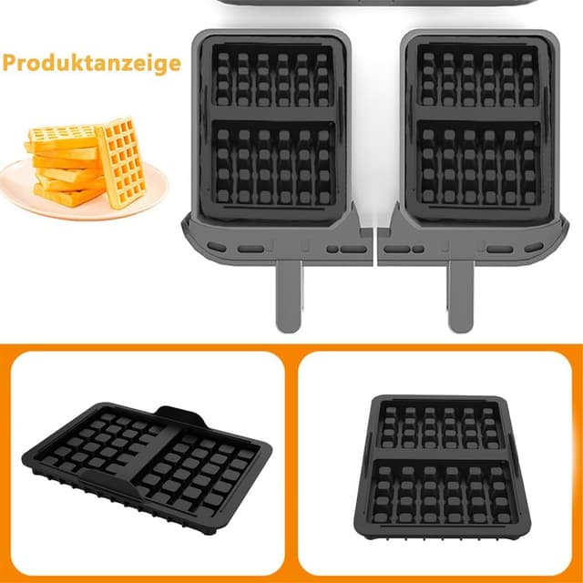 Thumbnail 3 de PASLFC Silikon Belgische Waffelform 21x14,5 cm