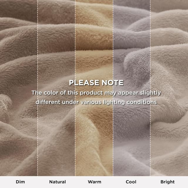 Detalle 2 de Bedsure fleece blanket King Size 270x230 cm