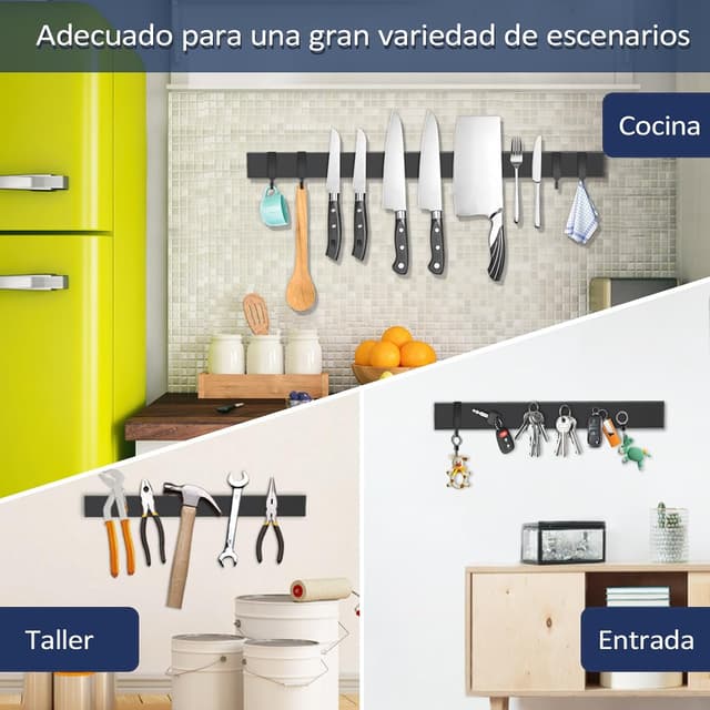 Thumbnail 4 de Dmore 50 cm barra magnética para cuchillos