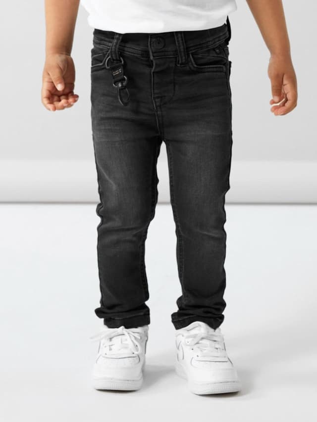 Detalle de Jeans per bambini NAME IT Nmmtheo Dnmthayer 2689swe con coulisse in vita