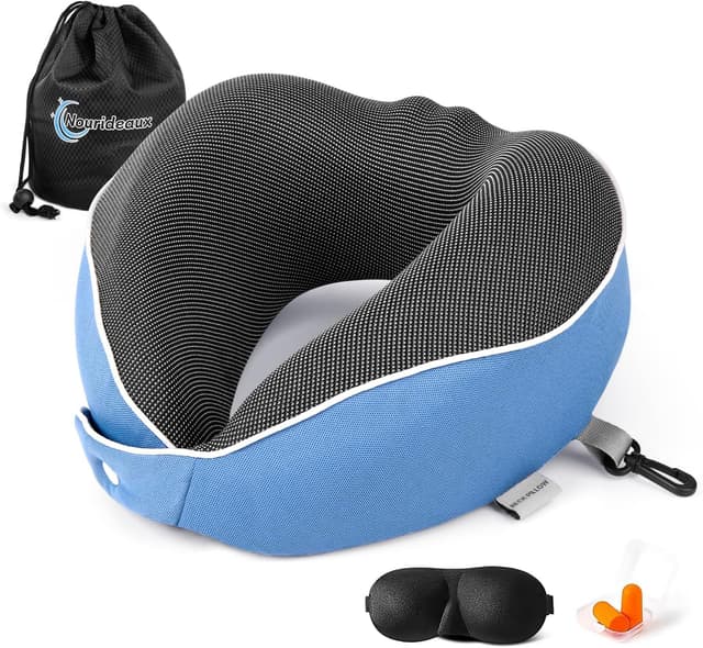 Detalle de Nackenkissen Nourideaux Reise, Flugzeug 3D Set