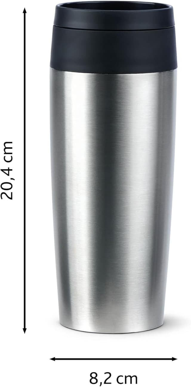 Thumbnail 5 de Taza de Viaje TEFAL Classic 0,36L ☕️ Acero Inoxidable Hermética