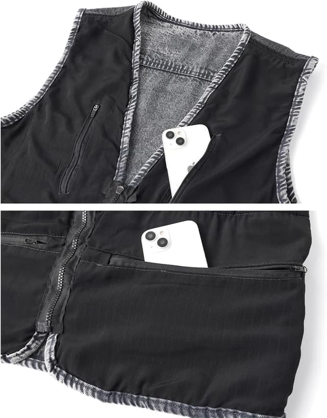 Thumbnail 5 de KTWOLEN Denim Outdoor Weste Herren