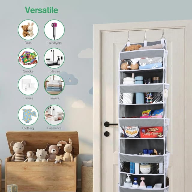 Thumbnail 6 de OTraki Armadio Portaoggetti da Appendere 140x39x17 cm