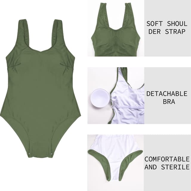 Detalle 2 de heekpek Monokini donna con spalline incrociate