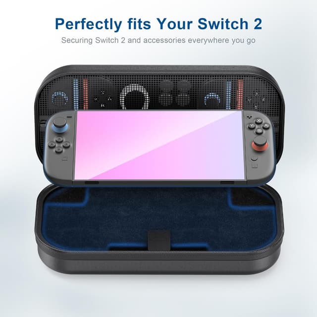 Detalle 1 de Switch 2 Tasche 10 Fächer Schwarz