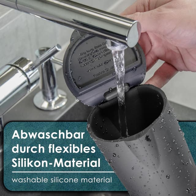 Thumbnail 5 de King Kong State Auto-Mülleimer Schwarz