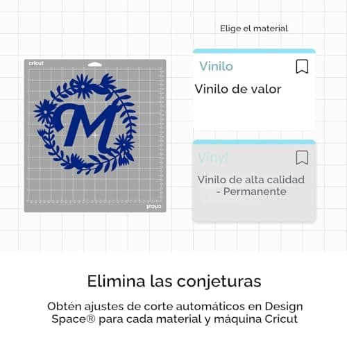 Thumbnail 3 de Cricut Vinilo Adhesivo Permanente 30,5 cm x 6,1 m 🎨