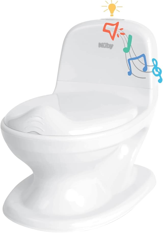 Detalle de Nûby My Real Potty orinal con sonido realista