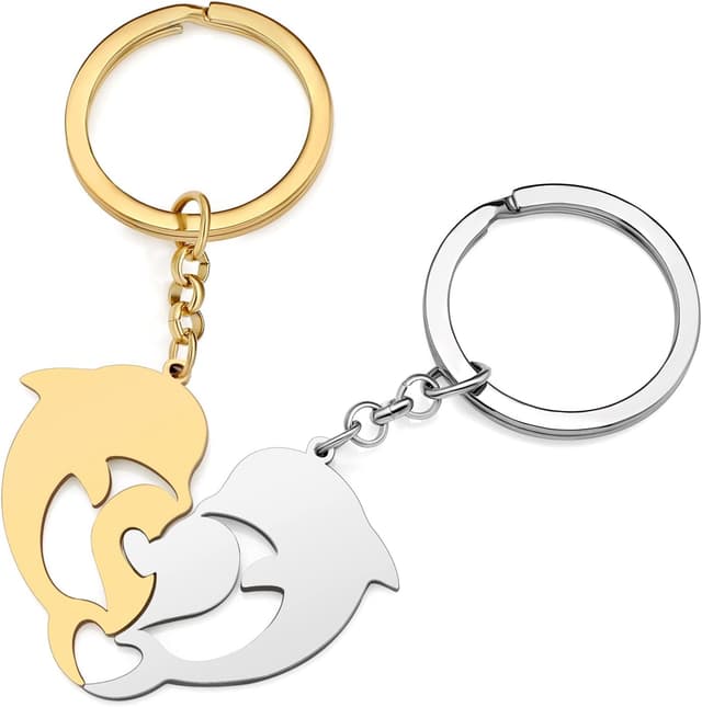 Detalle 2 de RAIDIN Valentinstag Schlüsselanhänger 2er Paar